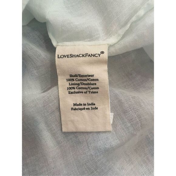 LoveShackFancy Pasha Deep Cotton Candy Dress Size XS Floral - Picture 10 of 12